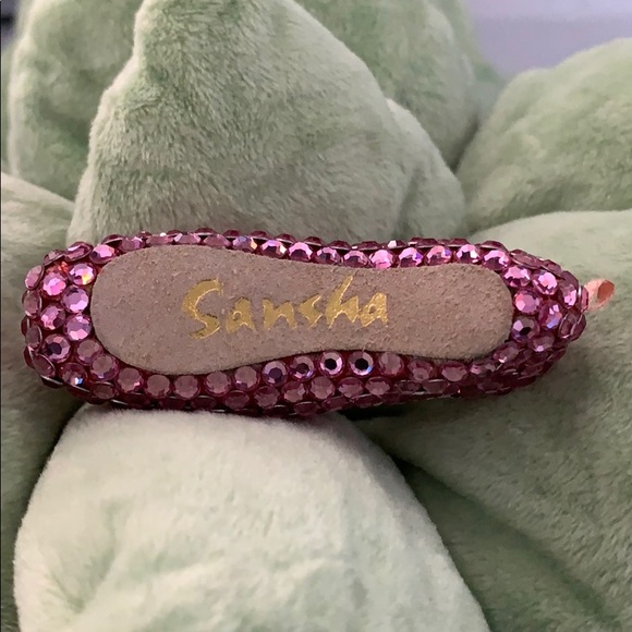 Pink Crystal Pavé Mini Ballet Shoe Ornament BNIB - Picture 8 of 8